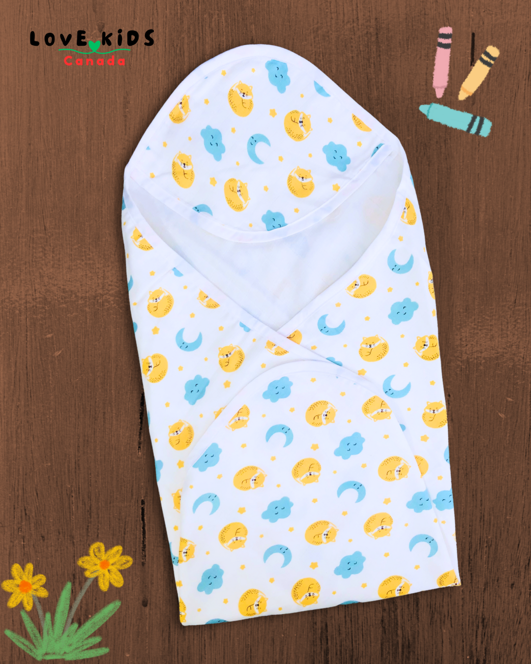Muslin Swaddle Towel - Tiger
