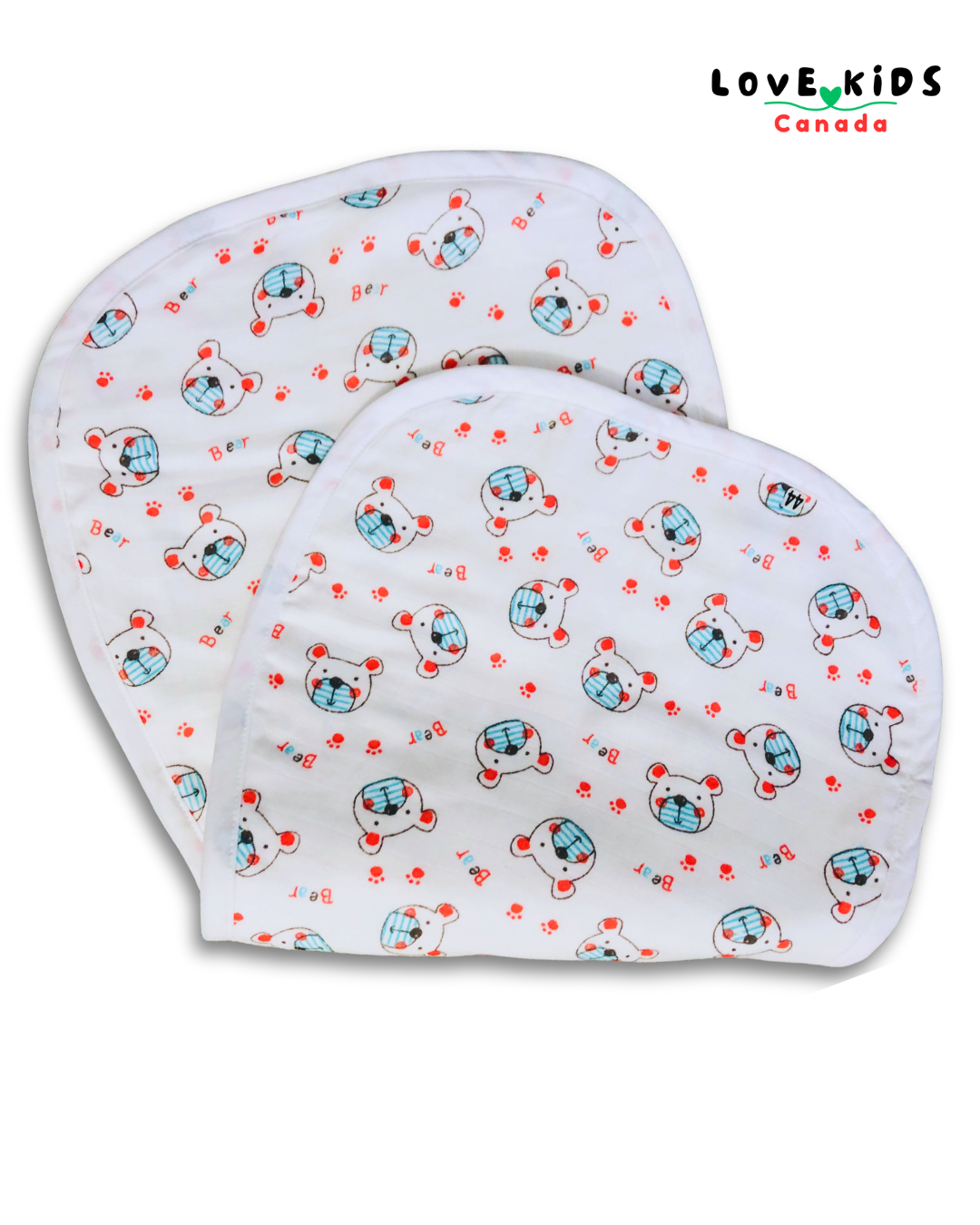Layered Burp Pad - Teddy