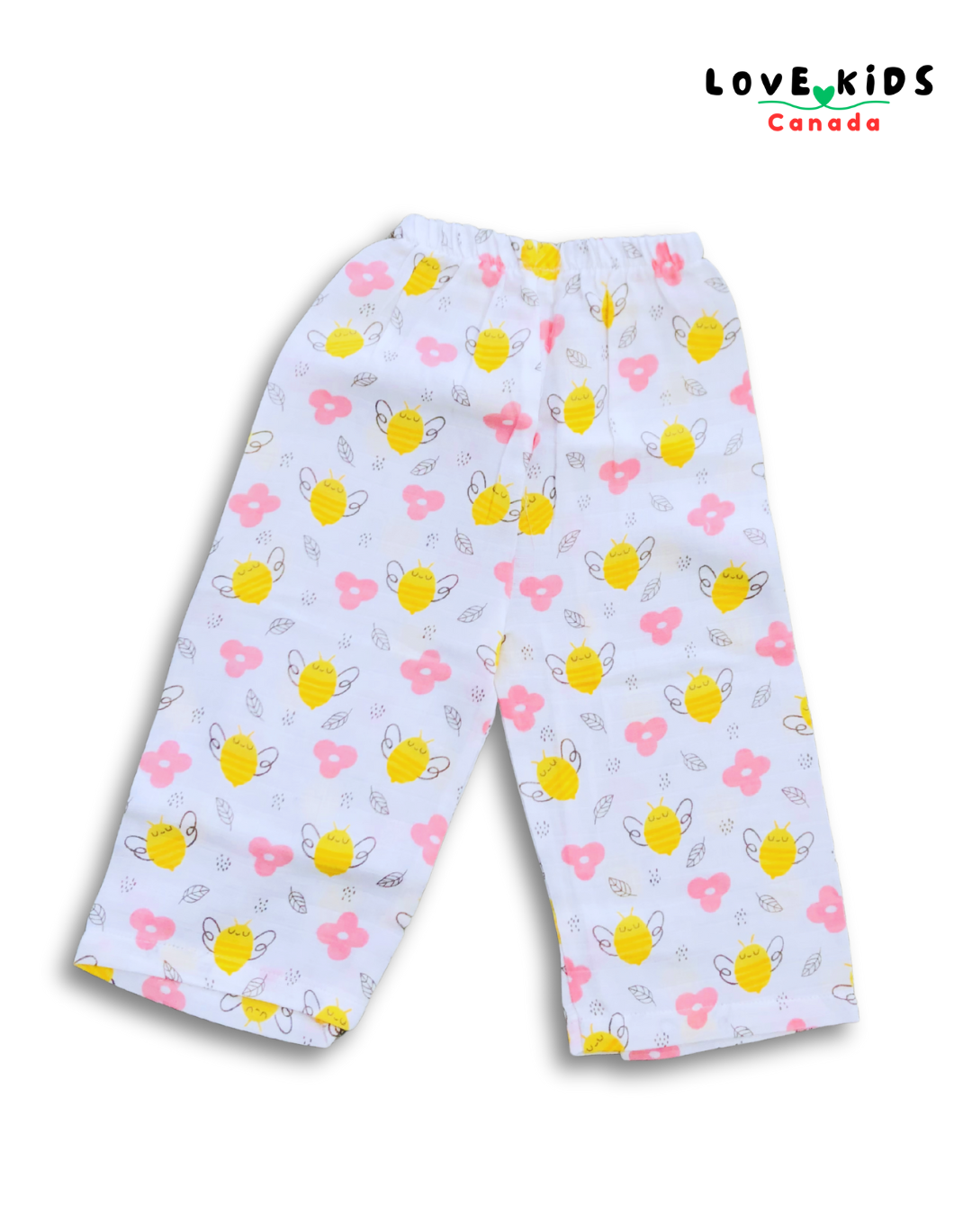 Half sleeve and Pant Co ord set - Flower & Bee
