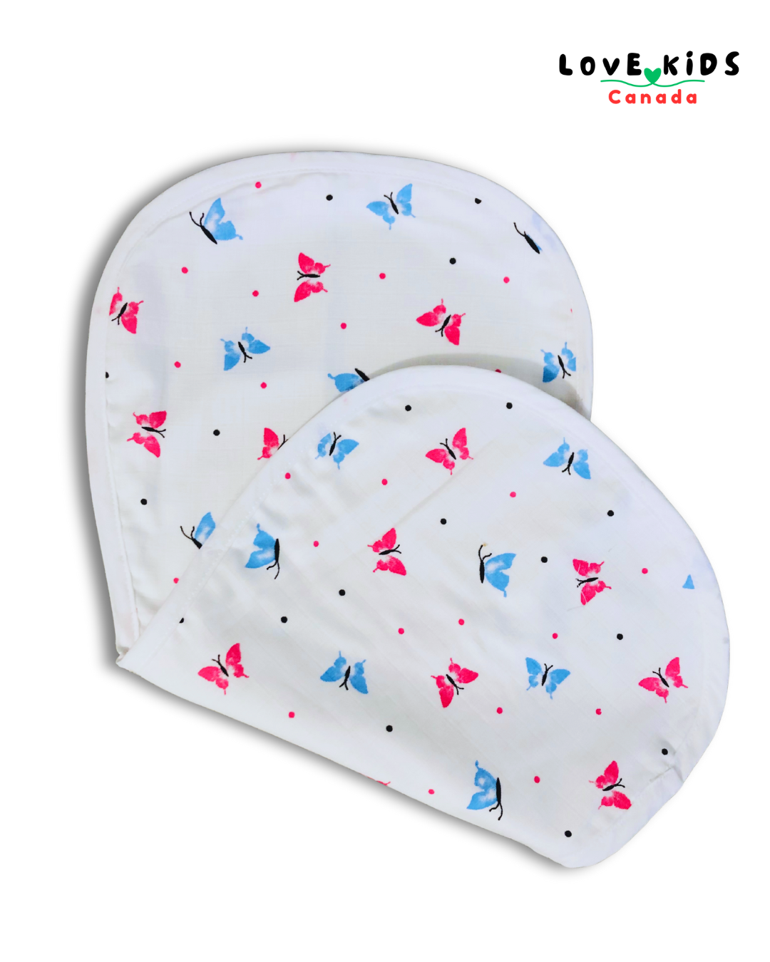 Layered Burp Pad - Mini Butterflies