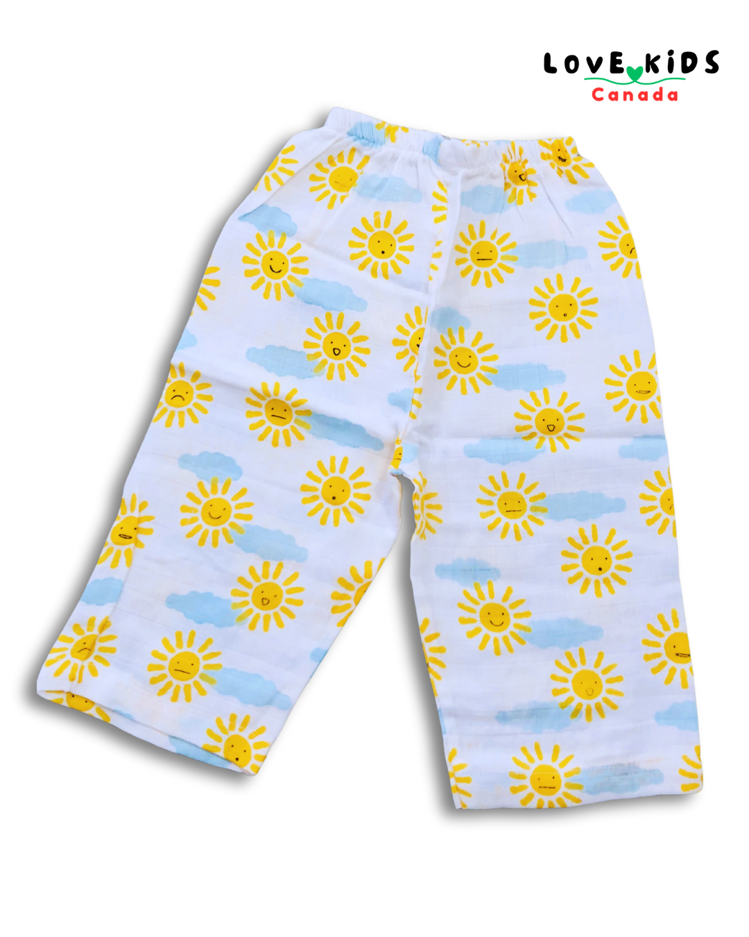 Half sleeve and Pant Co ord set - Sunshine