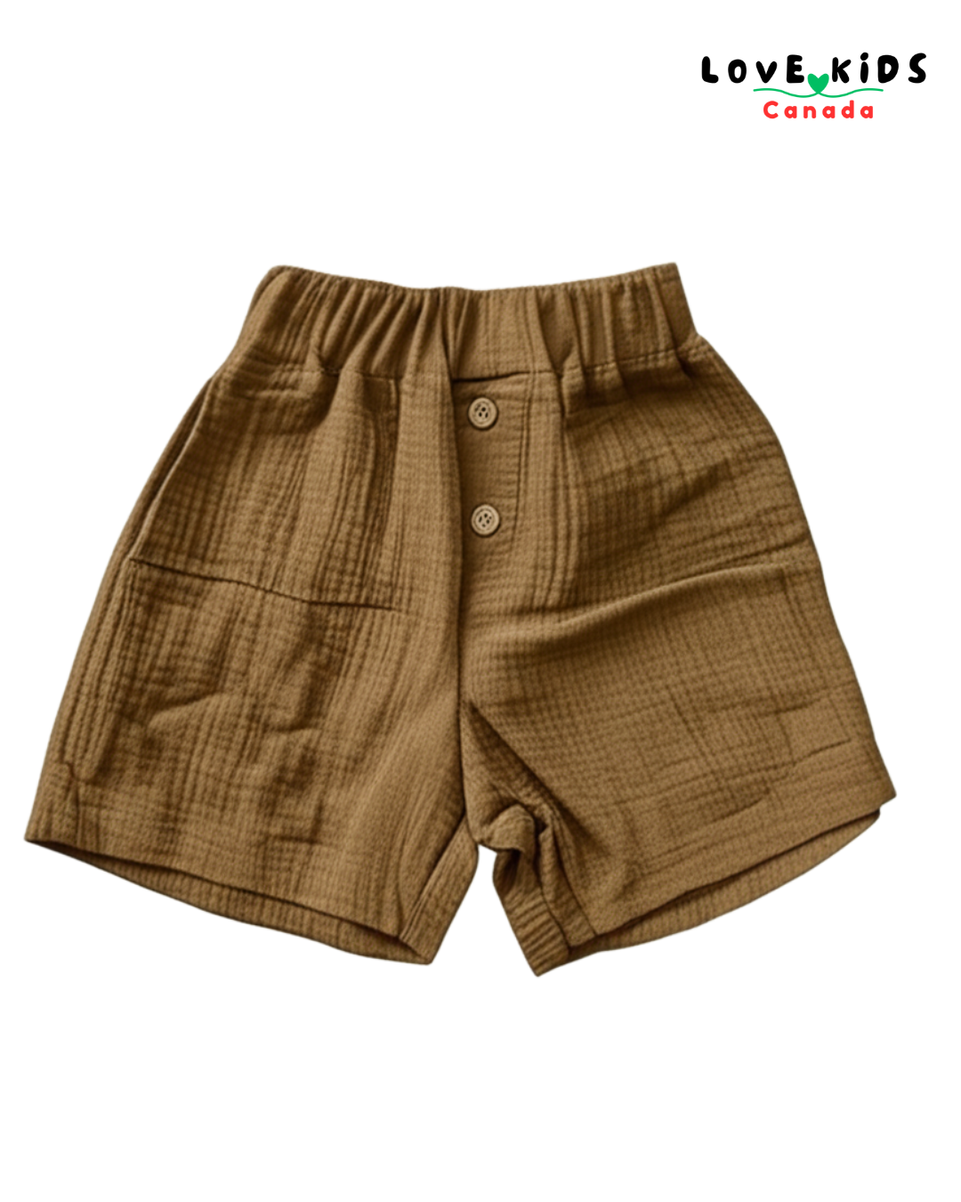 Half sleeve & Shorts Co Ord set - White & Olive
