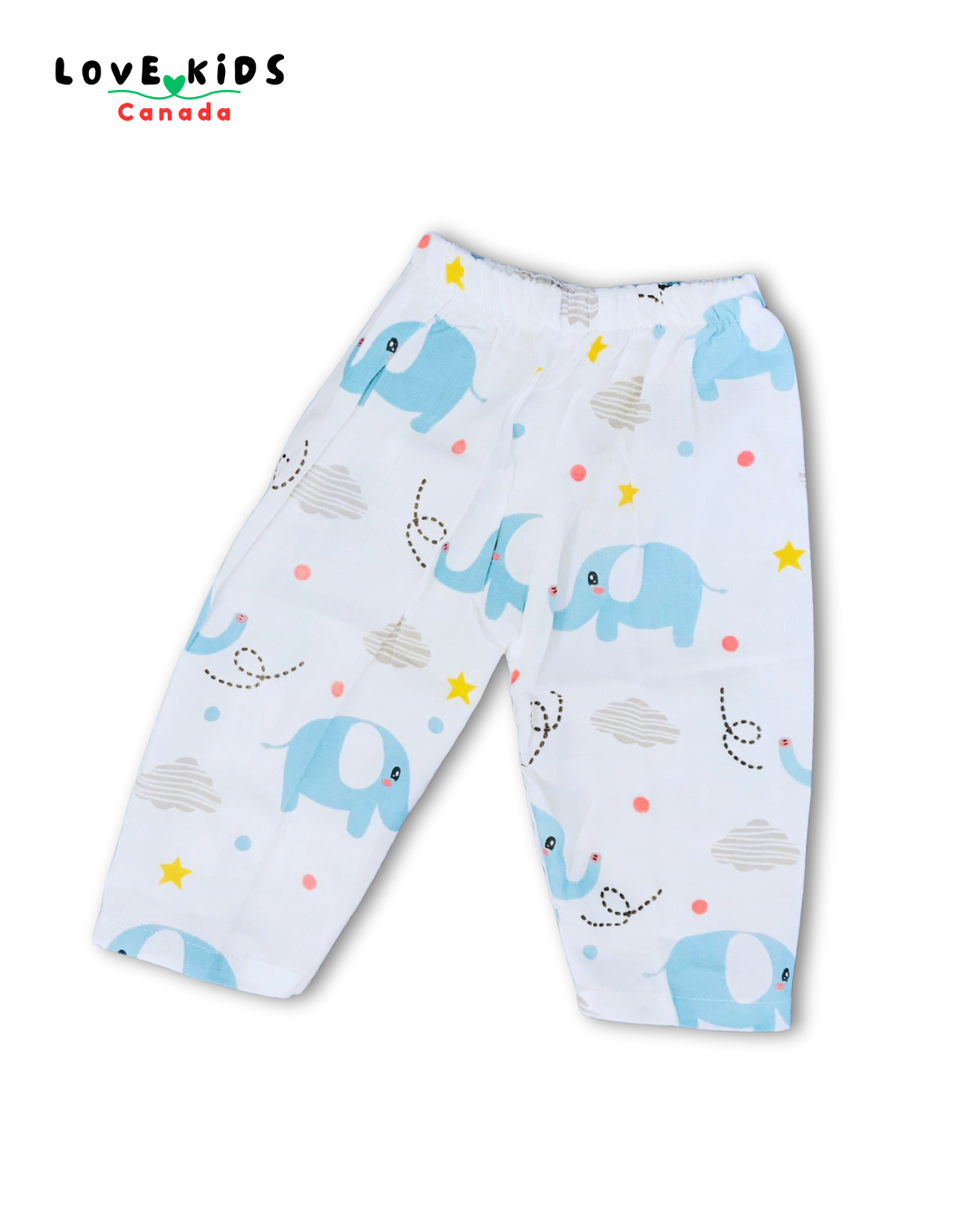 Full sleeve Co ord set - Elephant Splash