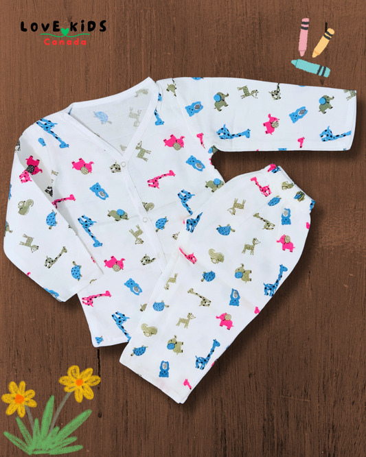 Full sleeve Co ord set - Elephant