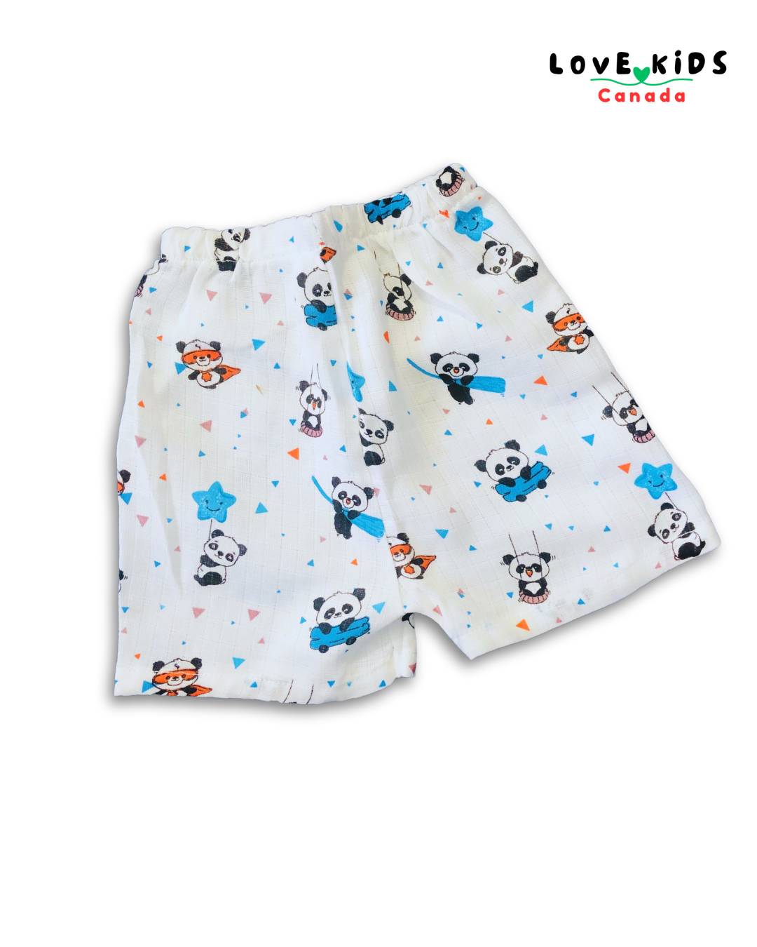 Half sleeve & Shorts Co ord set - Cool Panda