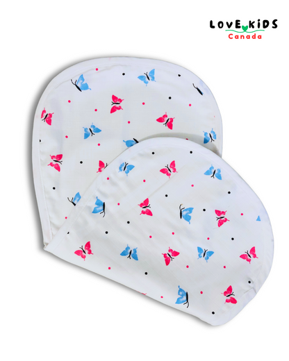 Layered Burp Pad - Mini Butterflies