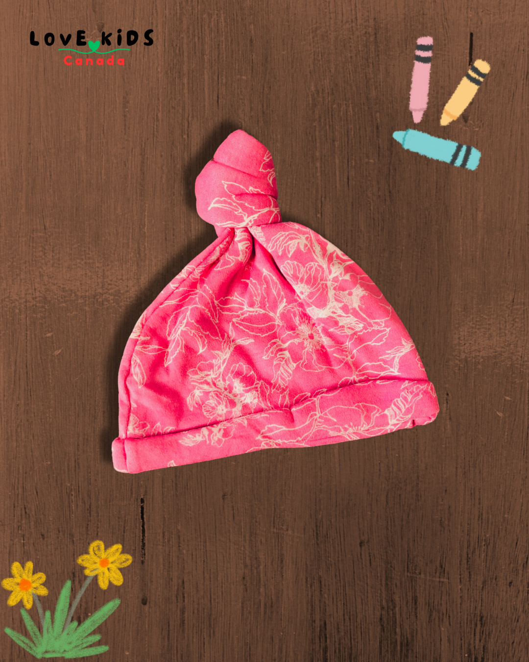 Knot Beanie - Pink