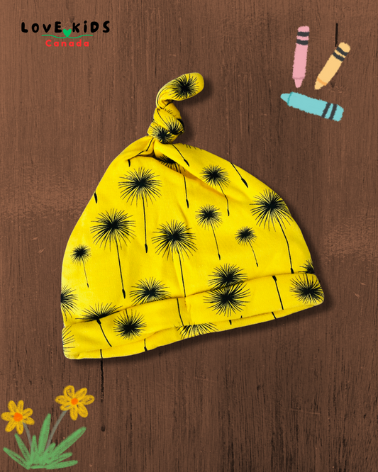 Knot Beanie - Mustard