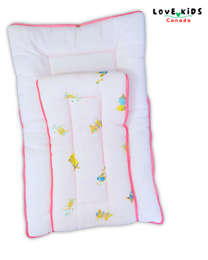 Organic Muslin Baby Carrier - Pink