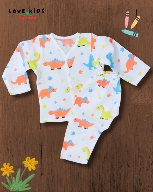 Full sleeve Co ord set - Dino