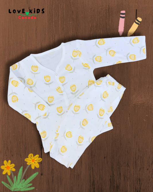 Full sleeve Co ord set - Tulip