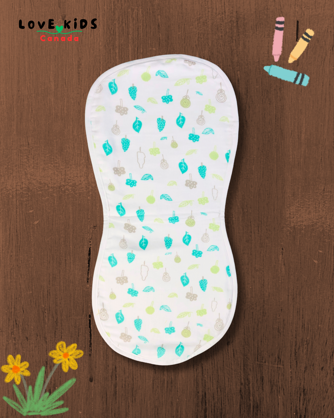 Layered Burp Pad - Trees Love