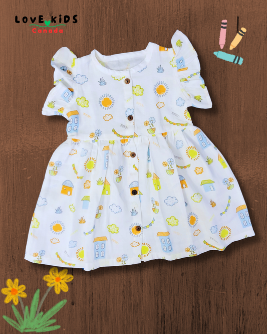 Front Open Frock - House