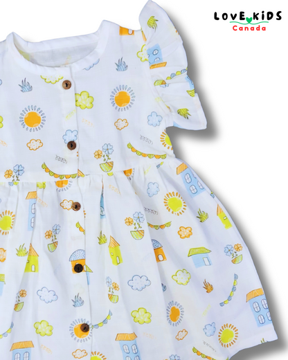 Front Open Frock - House