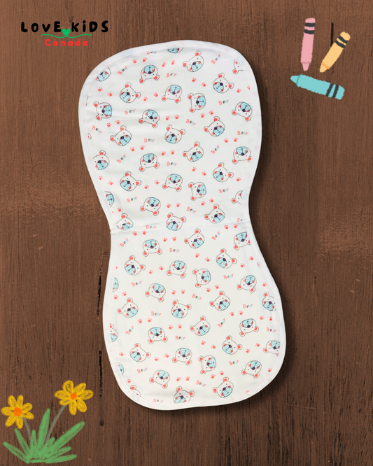 Layered Burp Pad - Teddy
