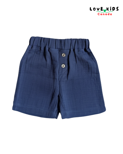 Half sleeve & Shorts Co Ord set - Navy Blue