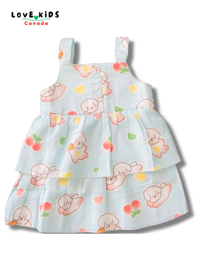 Premium Puppy Love Frill Top and Shorts Set