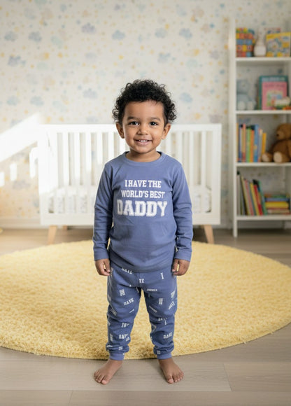 Cotton Kids Loungewear - World's Best Daddy