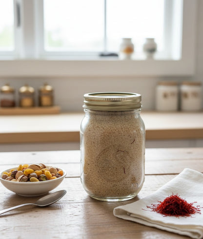 Almond Milk Premix: A Rich Blend of Nuts, Spices & Natural Sweetness