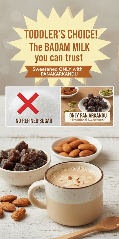 Almond Milk Premix: A Rich Blend of Nuts, Spices & Natural Sweetness