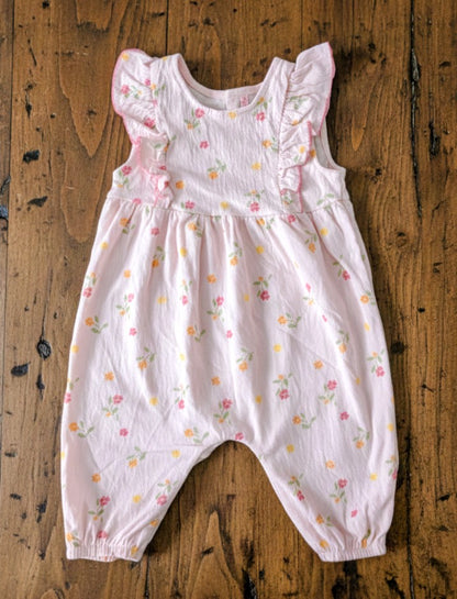 Half Romper - Pink Love