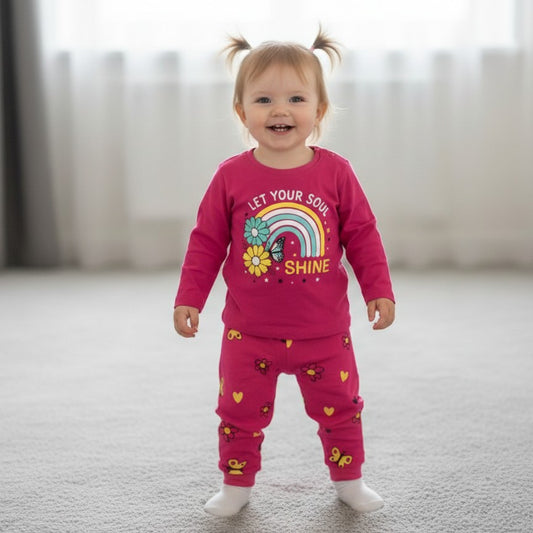 Cotton Kids Loungewear - Let your soul shine