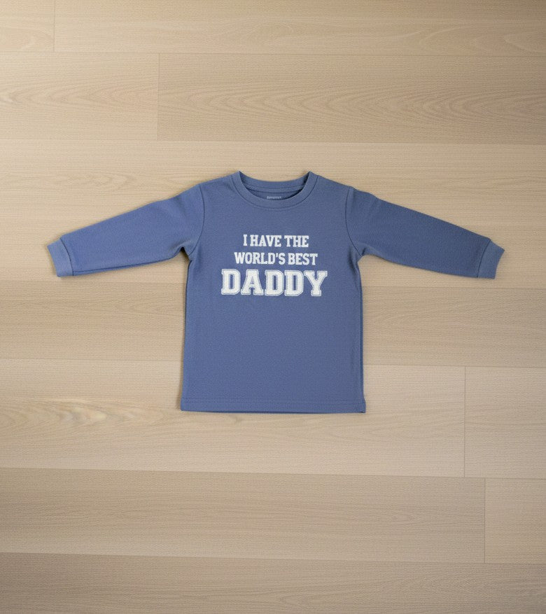 Cotton Kids Loungewear - World's Best Daddy