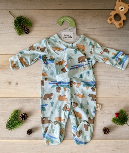Newborn Baby Gift Set – Cotton Essentials - Bear Hug