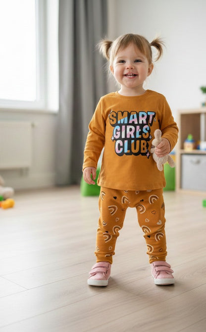 Cotton Kids Loungewear - Smart Girls Club