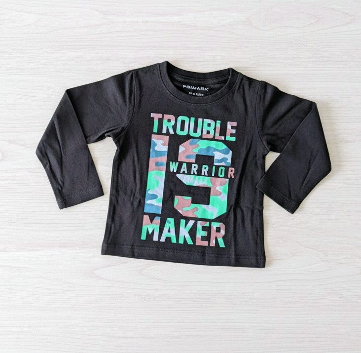 Cotton Kids Loungewear - Trouble Maker