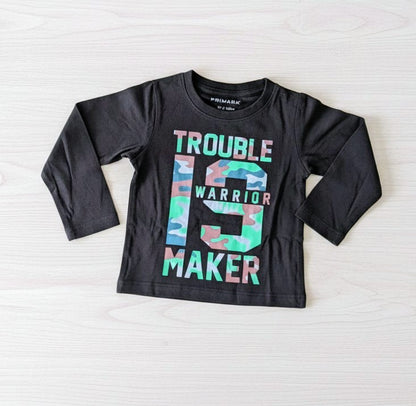 Cotton Kids Loungewear - Trouble Maker