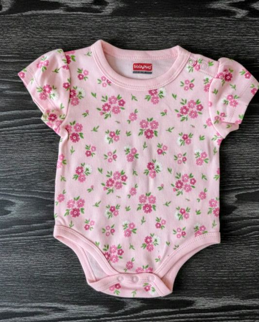 Premium Cotton Bodysuit - Floral