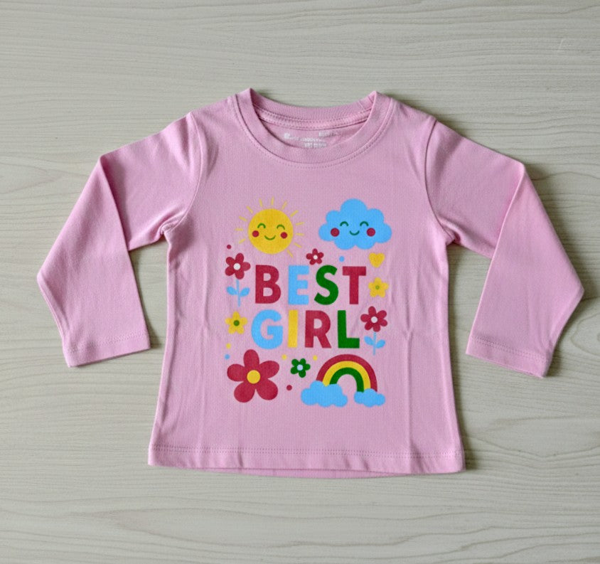 Cotton Kids Loungewear - Best Girl
